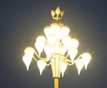 Led中華燈安裝凸顯富麗堂皇、高大上的景觀效果